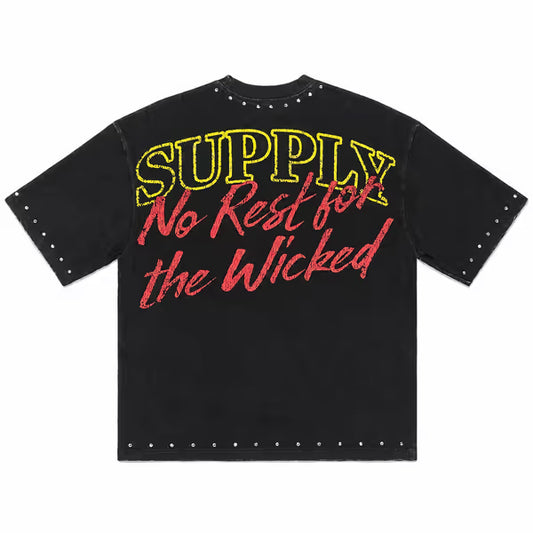 No Risk Black Tee – back