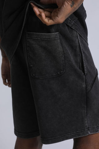 French Terry Shorts - Black