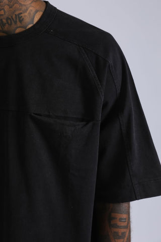 Cropped Heavy T - Black