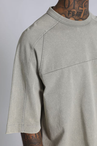 Cropped Heavy T - Olive