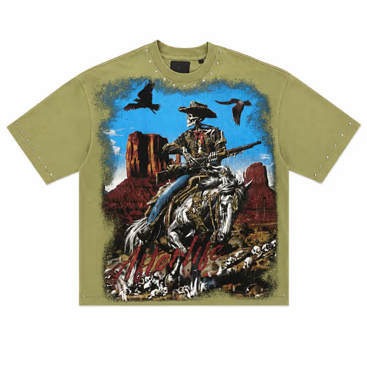 NO RISK GREEN TEE
