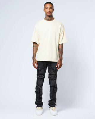 Flint Jean - Washed Black