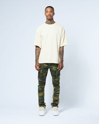 Commando Jean - Olive Green Camo