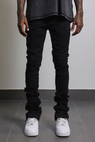 Shatter Jean - Jet Black