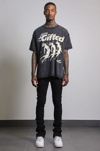 Shatter Jean - Jet Black