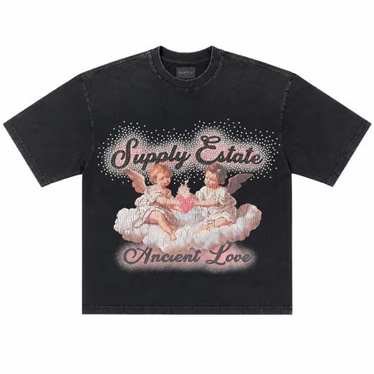 ANGEL BLACK TEE