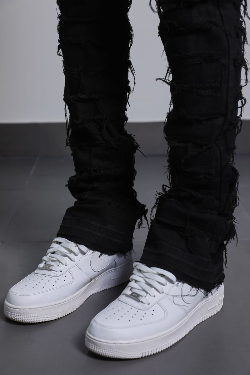 Jeans Nike Air Force Mid Tumblr Air Force Outfit Tenis Nike Tenis