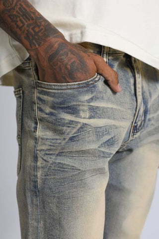 CORE JEANS - DIRTY WASH