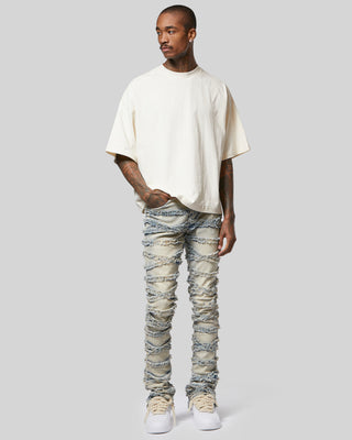 Wave Jean - Light Wash