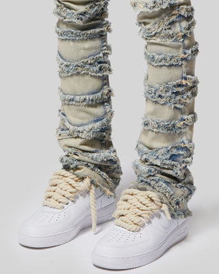 Wave Jean - Light Wash
