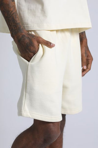 Fleece Shorts - Bone