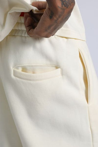 Fleece Shorts - Bone