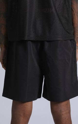 Nylon Running Shorts - Black
