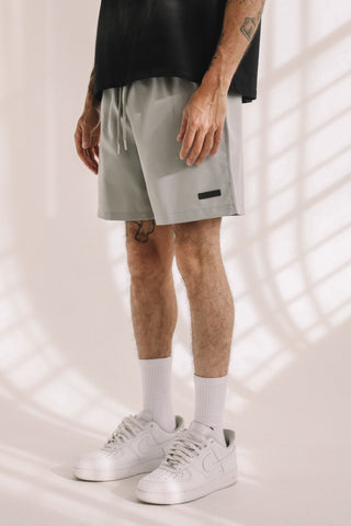 Nylon Running Shorts - Grey