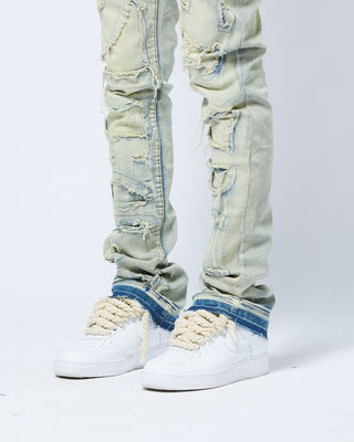 RIP JEANS -  LIGHT WASH