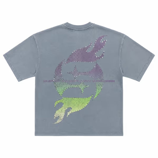 Space Cadet Blue Tee – back