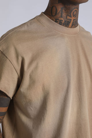 SunFaded Cutoff Tee - Khaki