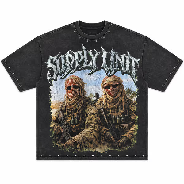 Unit Black Tee – front