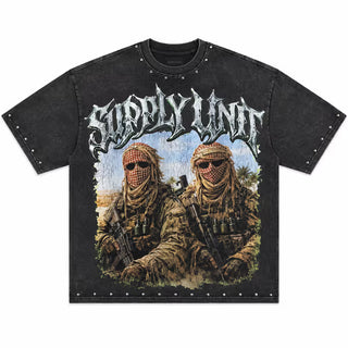 UNIT BLACK TEE