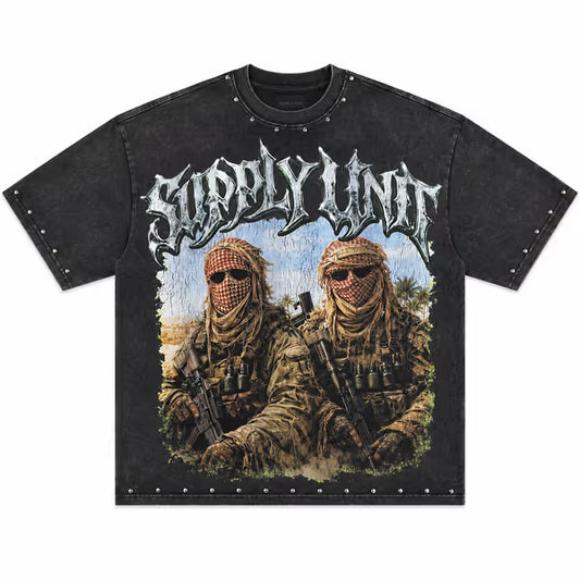 UNIT BLACK TEE