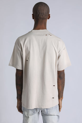 Washed Pocket Tee - Bone