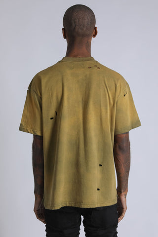 Washed Pocket Tee - Olive