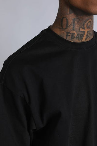 Cropped T - Black