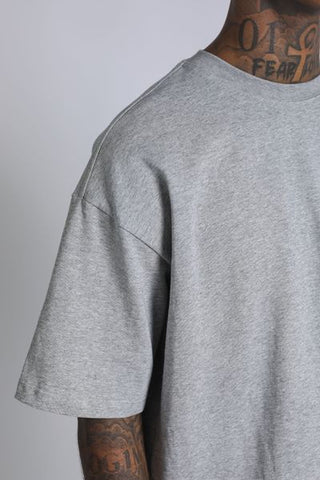 Cropped T - Grey