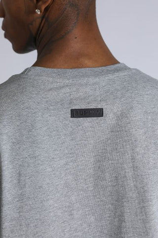 Cropped T - Grey